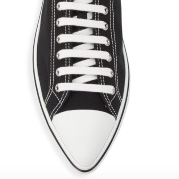 Prada Point-Toe Canvas Sneakers - gently worn - like new - Picture 6 of 9